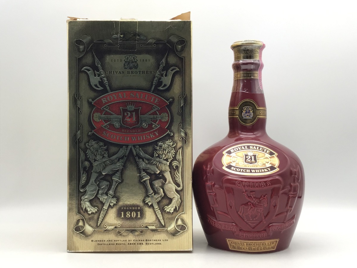 ロイヤルサルート 21年 シグネチャー ブレンド 青ボトル CHIVAS ROYAL