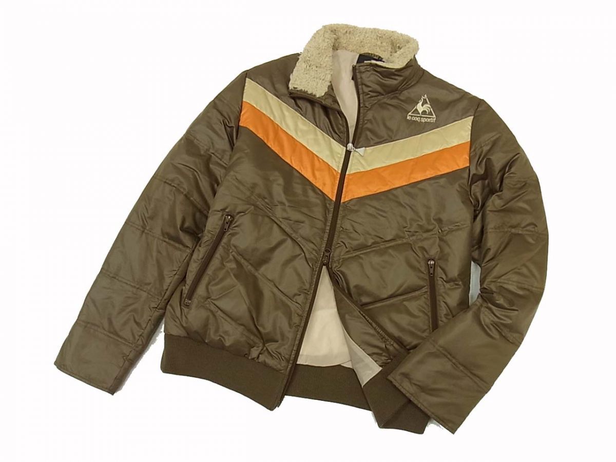 le coq sportif ルコックスポルティフダウンジャケット sizeL 1円 
