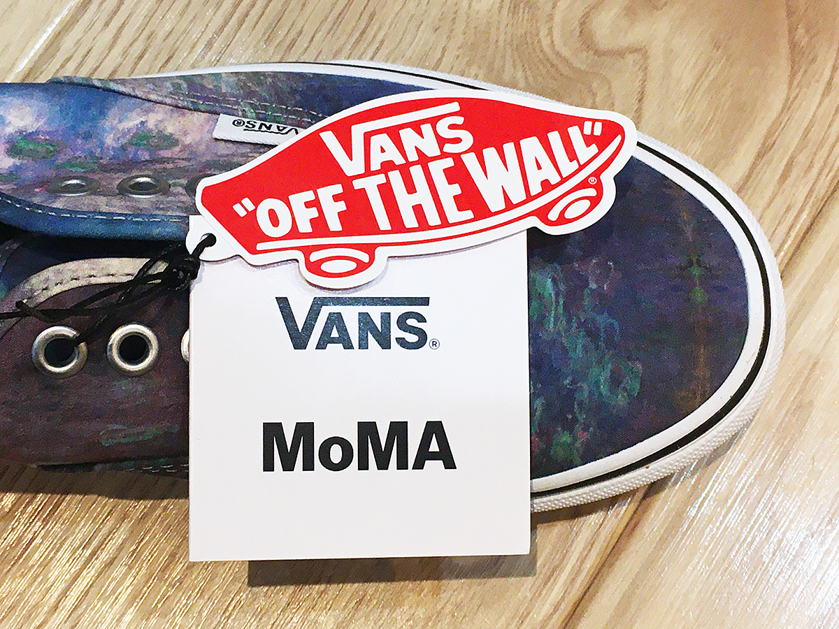 新品 VANS MoMA 24.5 オーセンティック クロード・モネ 睡蓮 バンズ 