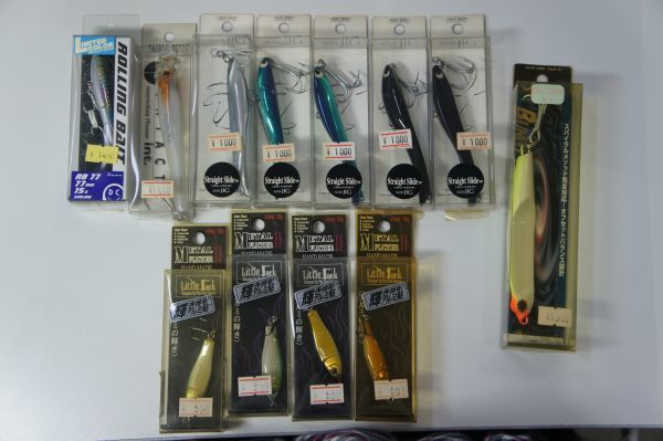 【限定SALE，定番人気】 ROLLING BAIT ハーフホログラム RB77 HH-8/タックルハウス int.45 105mm No.3など ルアー 12点セット m354760(ミノー)｜売買されたオークション情報、yahooの商品情報をアーカイブ公開 - オークファン 海水
