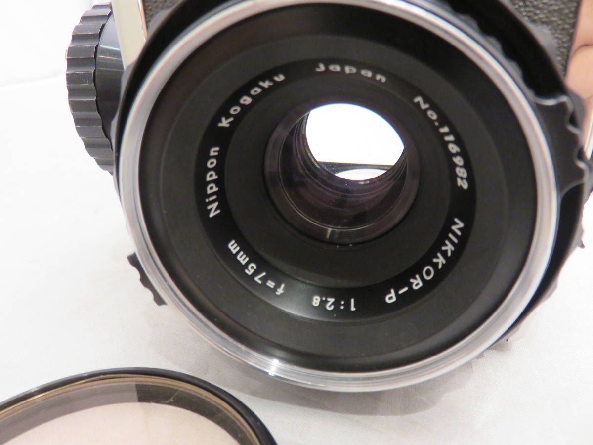 F2.8 75mm ゼンザブロニカ Bronica S2 Zenza NIKKOR-P ZENZA ⁄ +