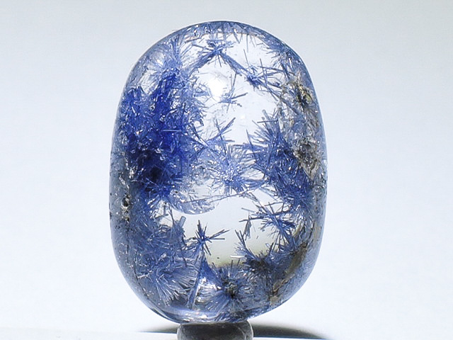 ☆希少鉱物☆デュモルチェライトインクォーツ9.65ct⁄15.7mm☆天然石