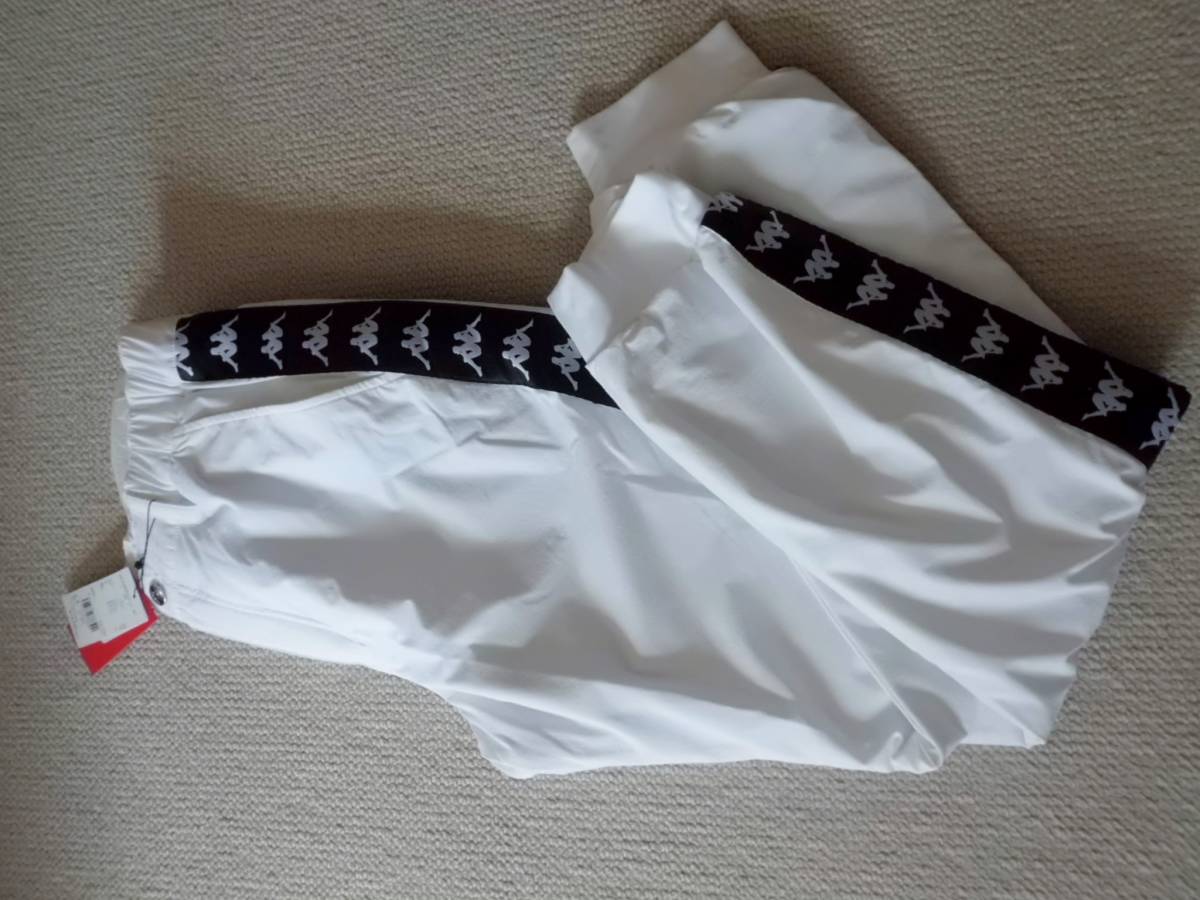 人気SALE，新品 Kappa GOLF Kappa BANDA 撥水中綿 ストレッチ防寒ウォーマーゴルフパンツ ホワイト Ｌサイズ KG952PA33(82cm～)｜売買されたオークション情報、yahooの商品情報をアーカイブ公開 - オークファン パンツ、スラックス