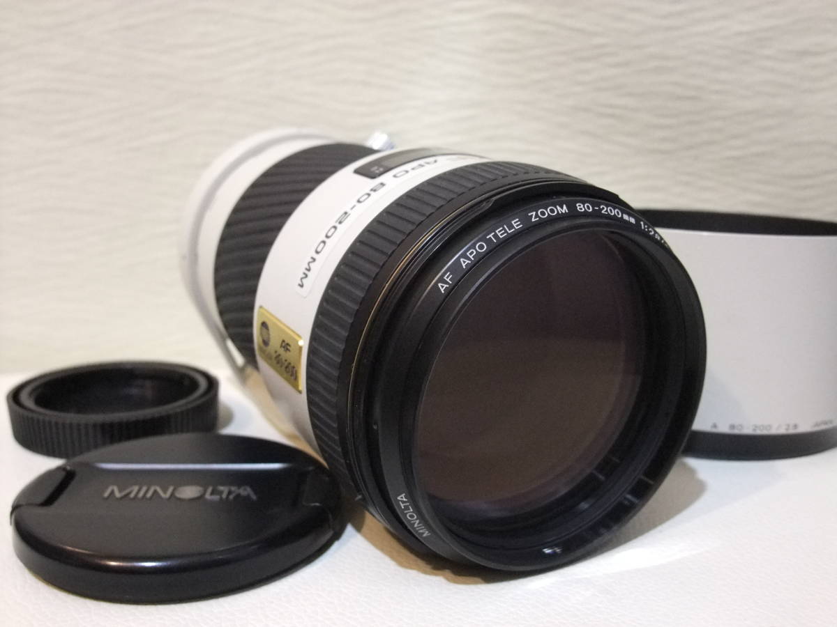 ☆極上！ミノルタ AF APO 80-200mm F2.8G HIGH SPEED ソニー α A