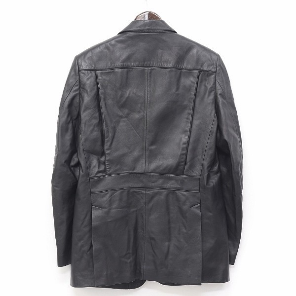 ◇Paul Smith LONDON/ポール スミス ロンドン レザー 3釦 ジャケット 