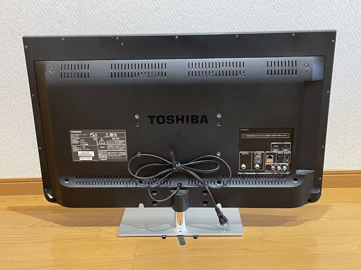 ジャンク品【TOSHIBA REGZA 東芝 レグザ 32型★32J7★B-CASカード/リモコン付】_3