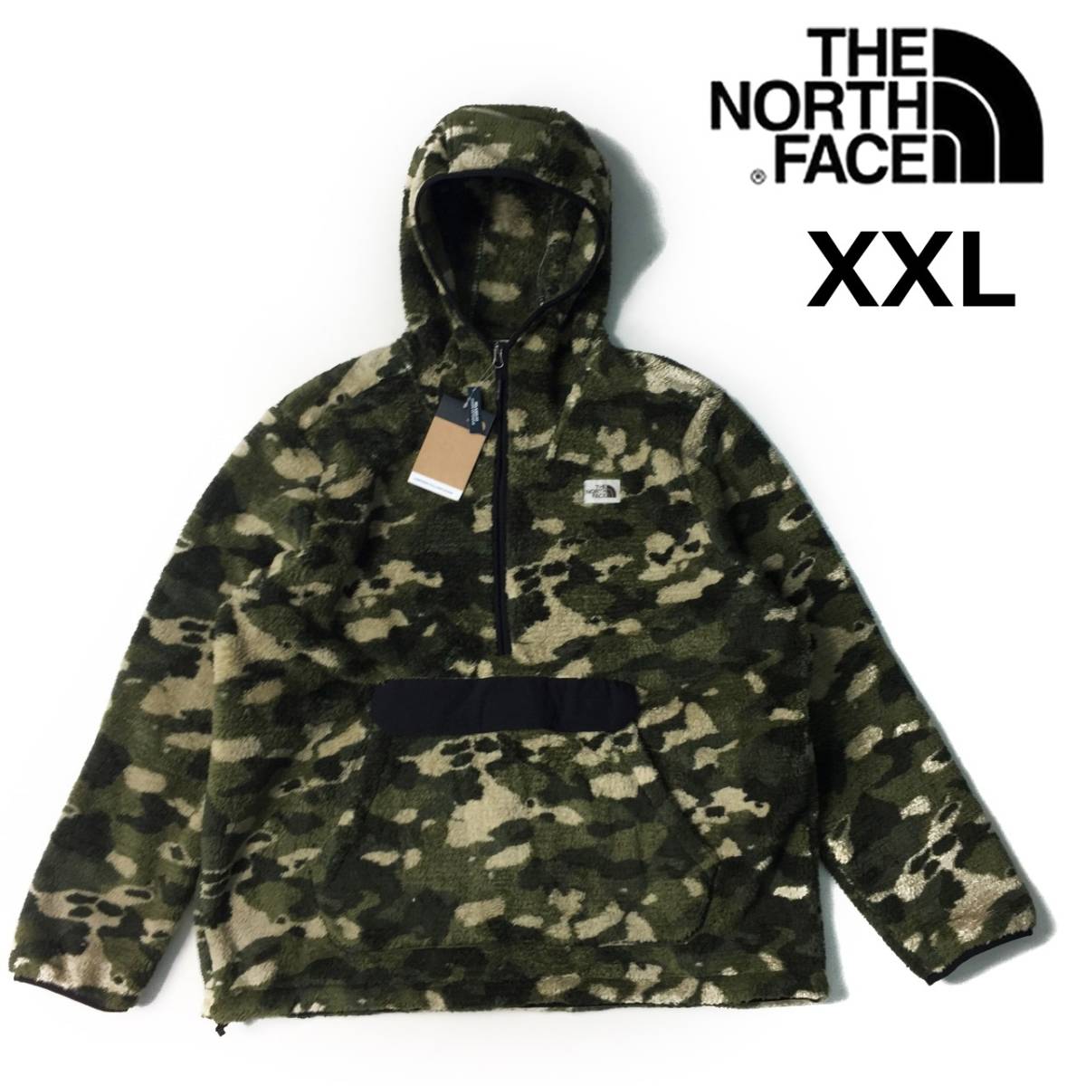  1円 売切 正規 THE NORTH FACE CAMPSHIRE PULLOVER HOODIE フリース US限定 茶タグ ふわふわ シェルパ XXL 迷彩 緑 181024-75(フリース)｜売買されたオークション情報、yahooの商品情報をアーカイブ公開 - オー 男性用
