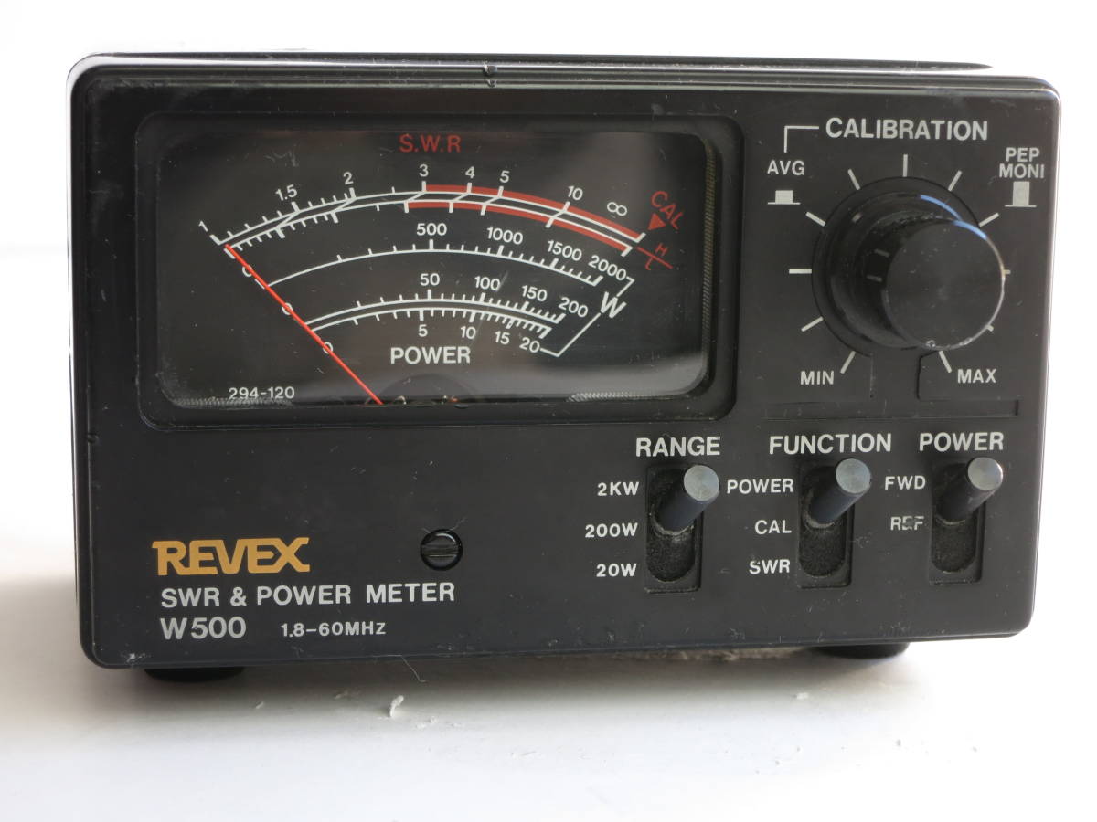 REVEX SWR＆POWER METERW500 2kw REVEX SWR＆POWER METERW500 2kw