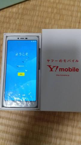 Y!mobile Libero S10 901ZT 32GB ホワイト新品同様美品_1