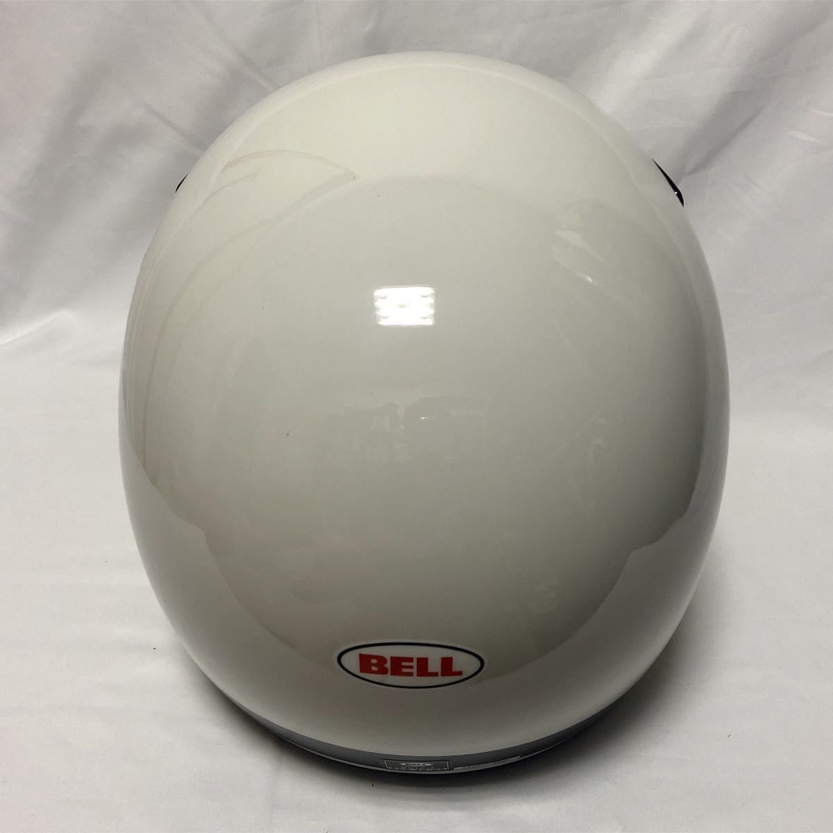 新品☆BELL Moto-3 ベル モト3 バイク ヘルメット フルフェイス 白/M 
