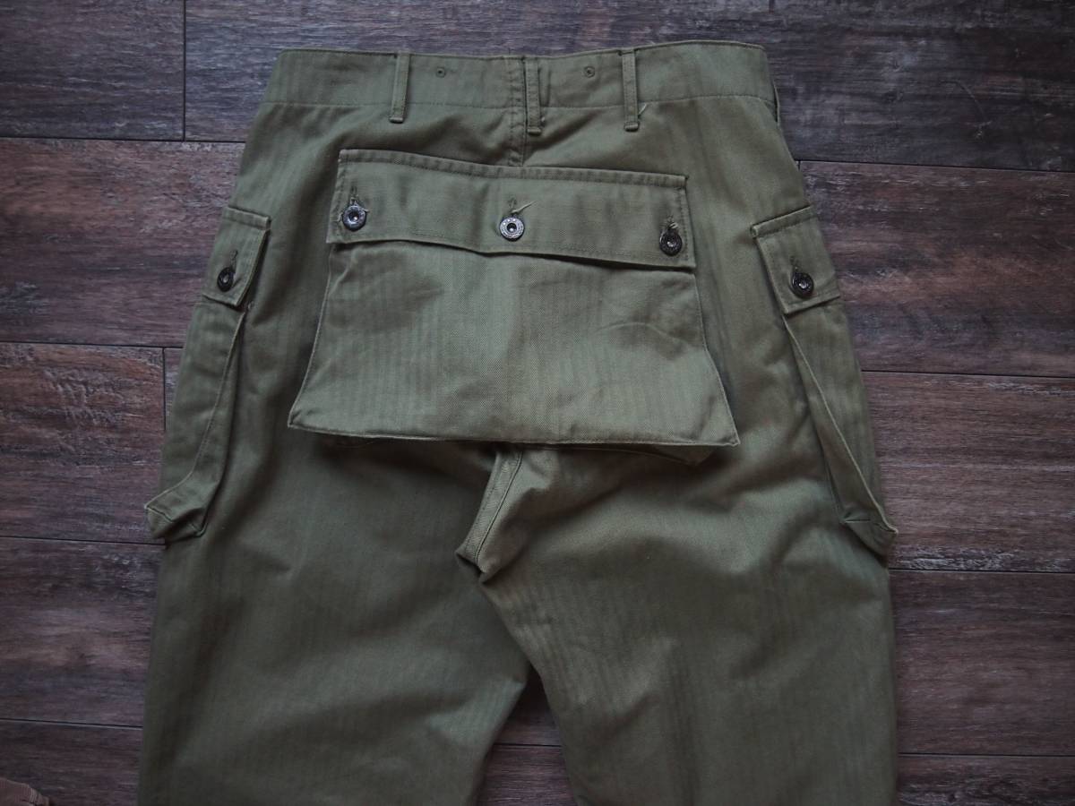 ザリアルマッコイズ/THE REAL McCOYS P-44 HBT モンキーパンツ w28