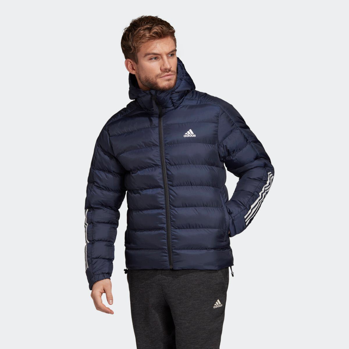 adidas アディダス ダウンジャケット DZ1412 紺 M(ジャンパー 