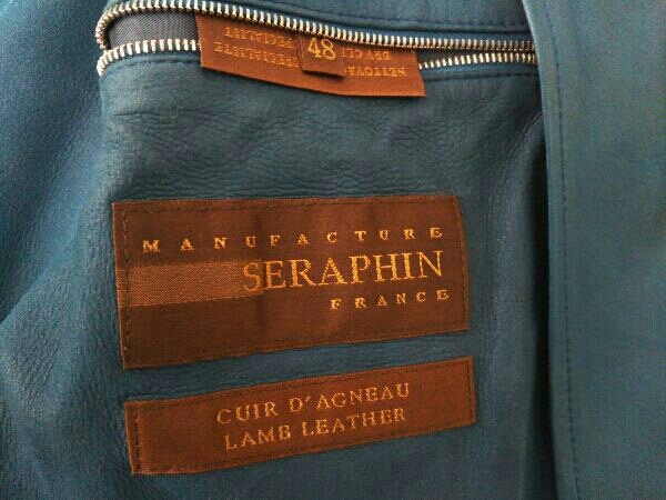 SERAPHIN セラファン / ラムレザー シングルライダースジャケット