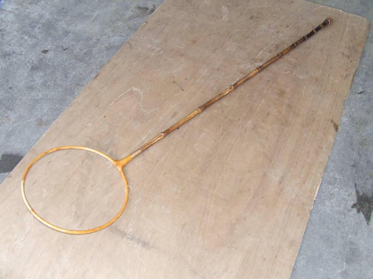 手作りタモ 枠 わく 榧 かや 竹 黒竹 柄 網無し 素人自作 まあ アクセサリー 売買されたオークション情報 Yahooの商品情報をアーカイブ公開 オークファン Aucfan Com