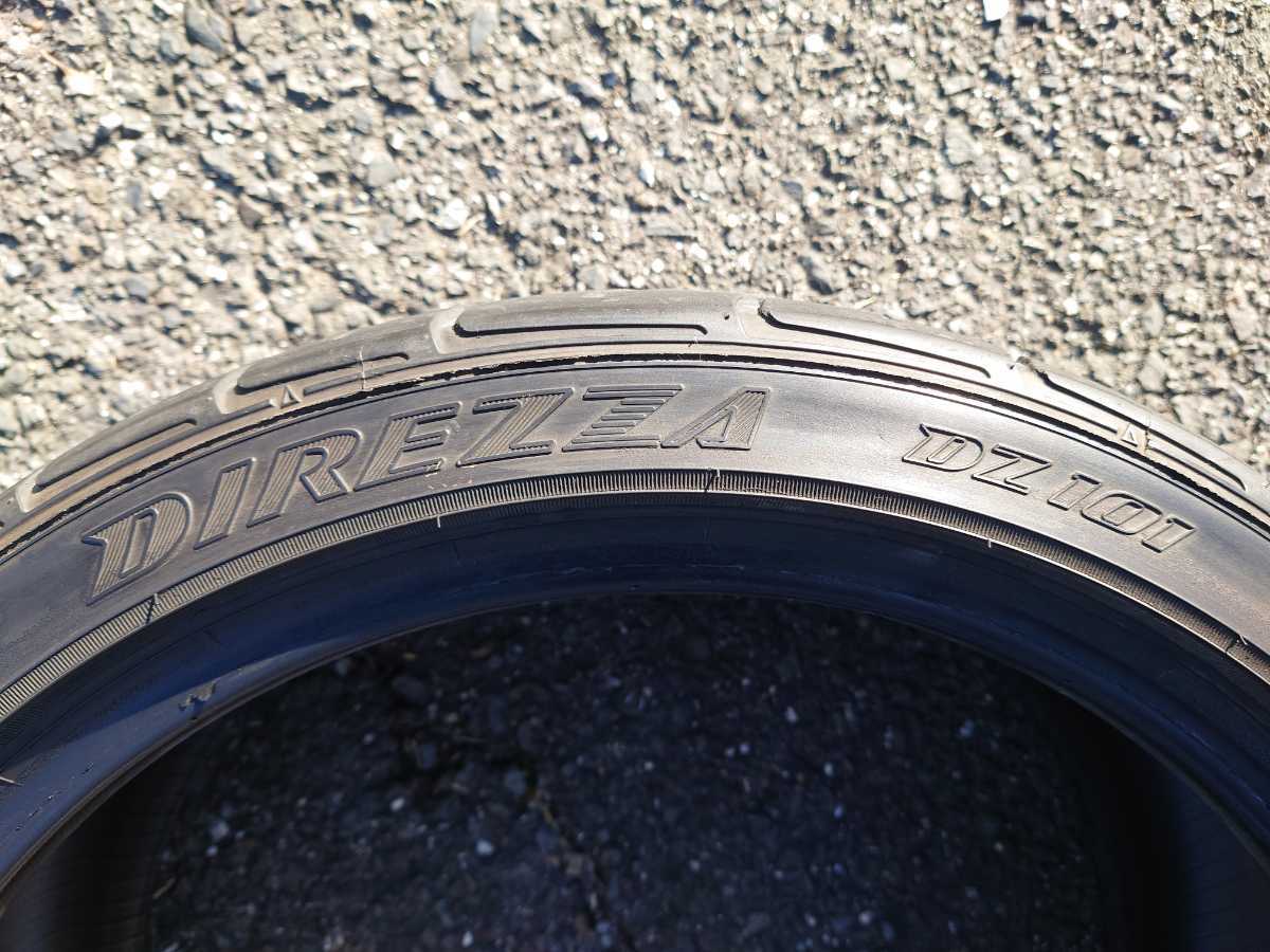 2018年製 ダンロップ DIREZZA DZ101 225/40R18 88W 6.5割～7.5割 4本_2