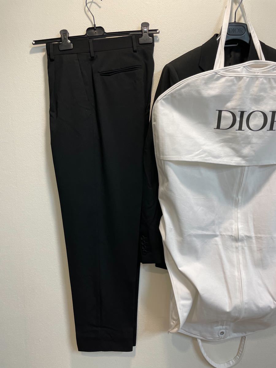 20aw Dior x Shawn stussy 黒セットアップ46 上下セット スーツ 新品未  