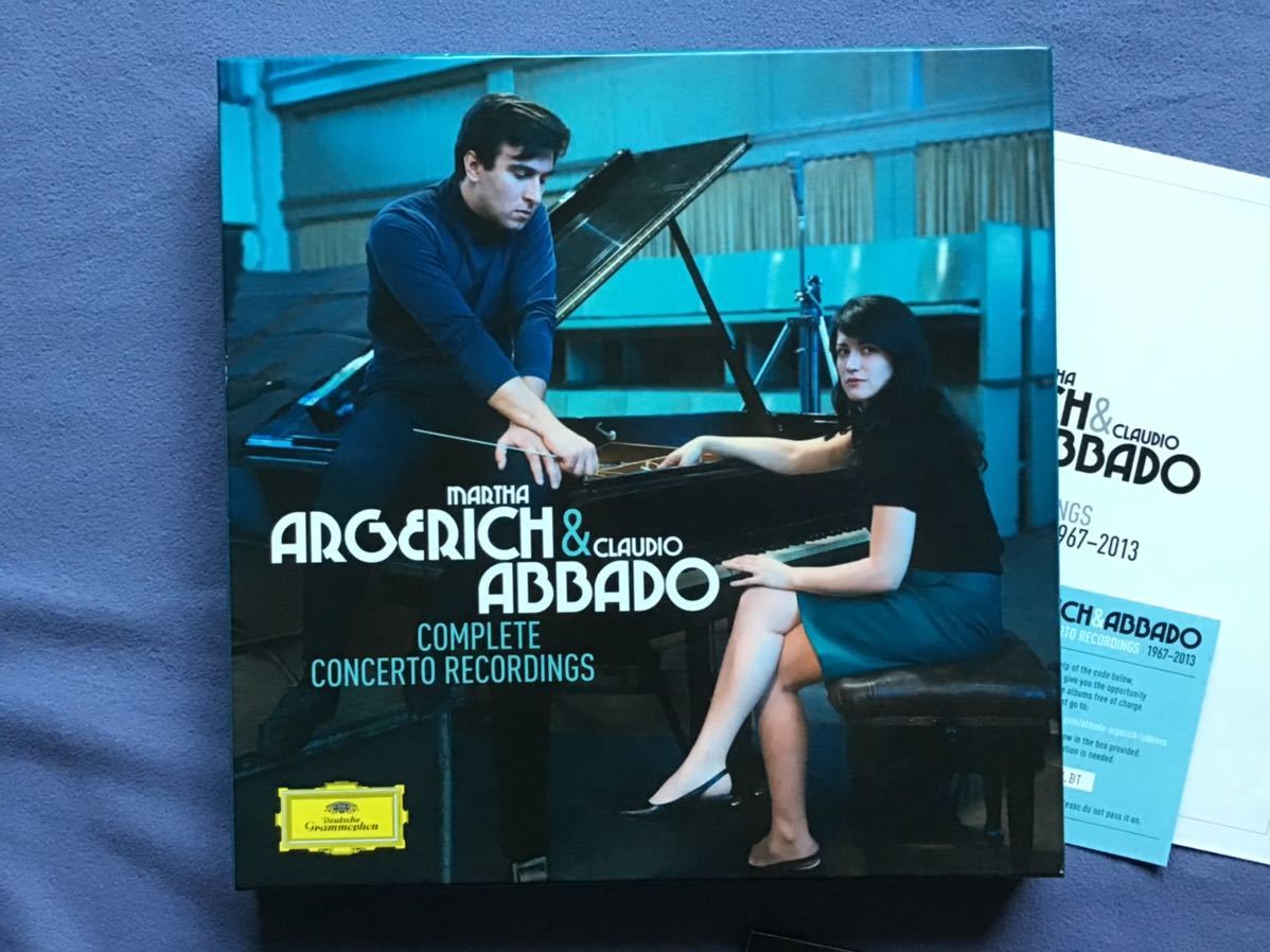 DG/限定シリアル入/BOX 6LP】アルゲリッチ、アバド / 協奏曲全集
