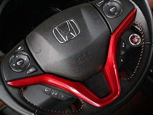 FUKUARE ヴェゼル VEZEL フィット ハンドルカバー ガーニッシュ レッド インテリアパネル 内装 カスタム パーツ 2_2