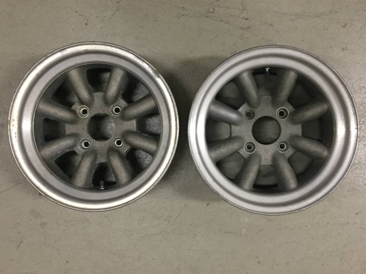 ワタナベ エイトスポーク 14インチ 7J Aタイプ オフセット+3 PCD114.3 4穴_1