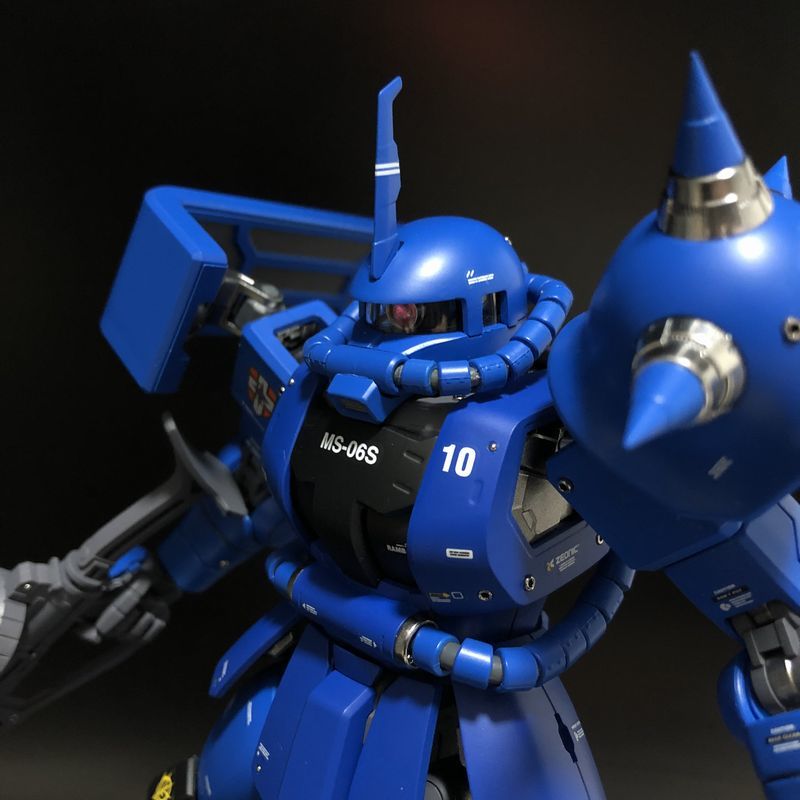 Mg ランバ ラル専用ザク Ver 2 0 塗装済み完成品 完成品 売買されたオークション情報 Yahooの商品情報をアーカイブ公開 オークファン Aucfan Com