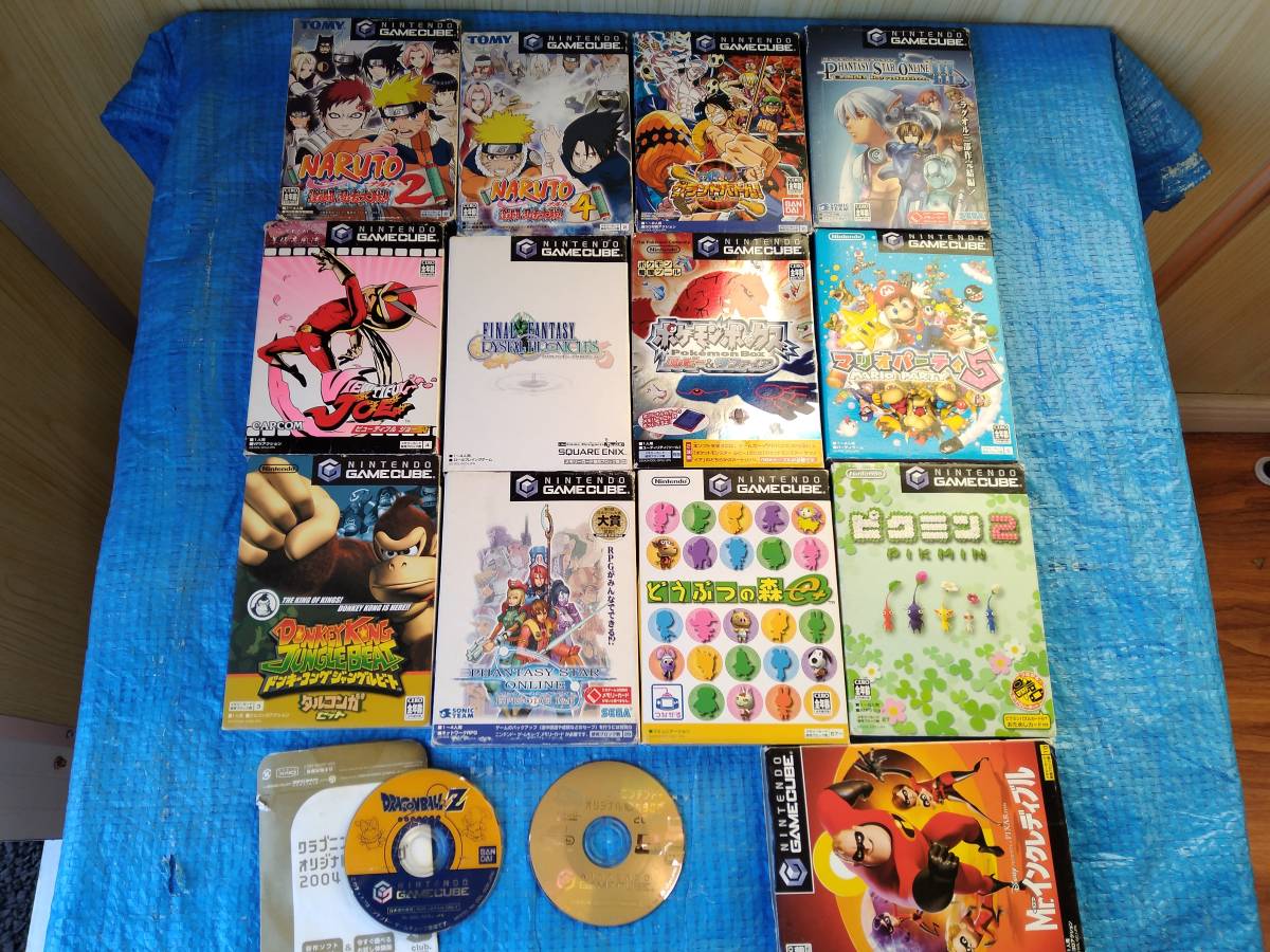 1円 ゲームキューブソフト14本 A ナルト どうぶつの森 ピクミン ワンピース ファンタシースター マリオパーティ ポケモン等セット Up アクション 売買されたオークション情報 Yahooの商品情報をアーカイブ公開 オークファン Aucfan Com