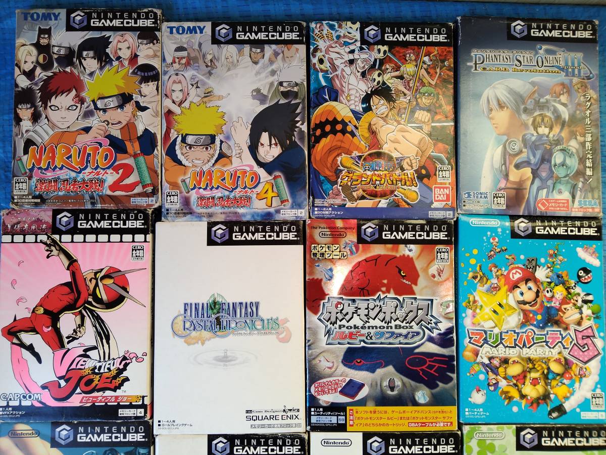 1円 ゲームキューブソフト14本 A ナルト どうぶつの森 ピクミン ワンピース ファンタシースター マリオパーティ ポケモン等セット Up アクション 売買されたオークション情報 Yahooの商品情報をアーカイブ公開 オークファン Aucfan Com