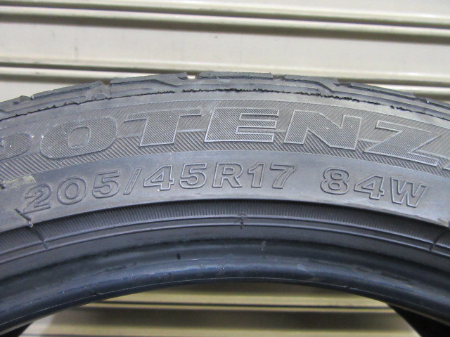 お買い得 ブリヂストン 205/40R17 POTENZA RE050A 2本セット 2017年製