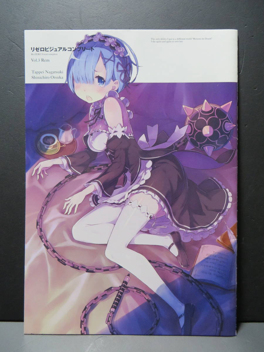 Re:ゼロから始める異世界生活 リゼロビジュアルコンプリート Vol.3 Rem  