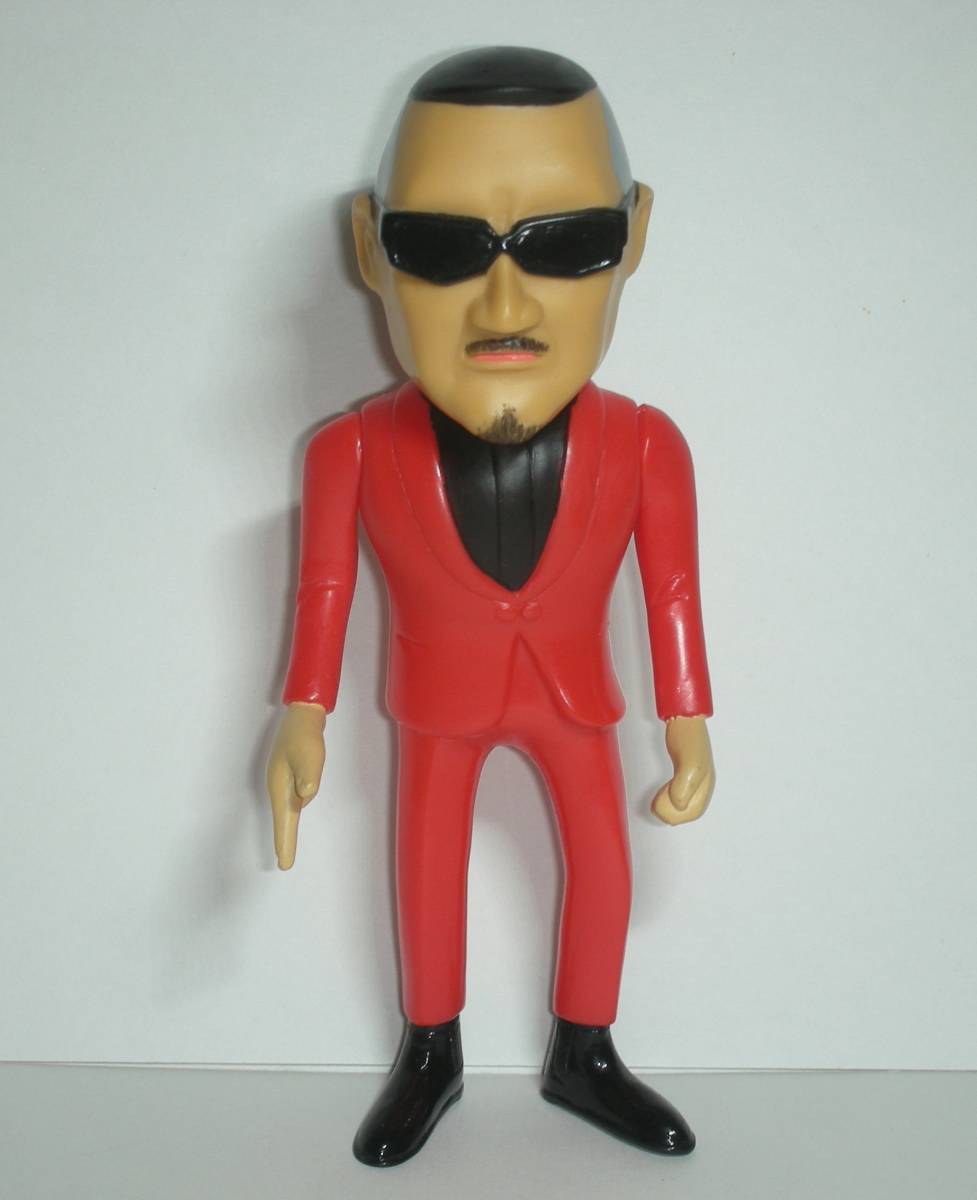 【限定500体！】■ 伝説のDJダンサー ニック岡井 ソフビ フィギュア ニック岡井 日本のSOULマン ソフビ 人形 サイン入り箱付き クック