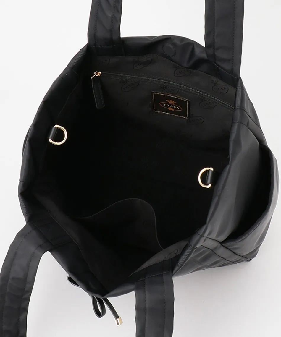 新品 トッカ マザーズバッグ トートバッグ 黒 ショルダー付属なし 