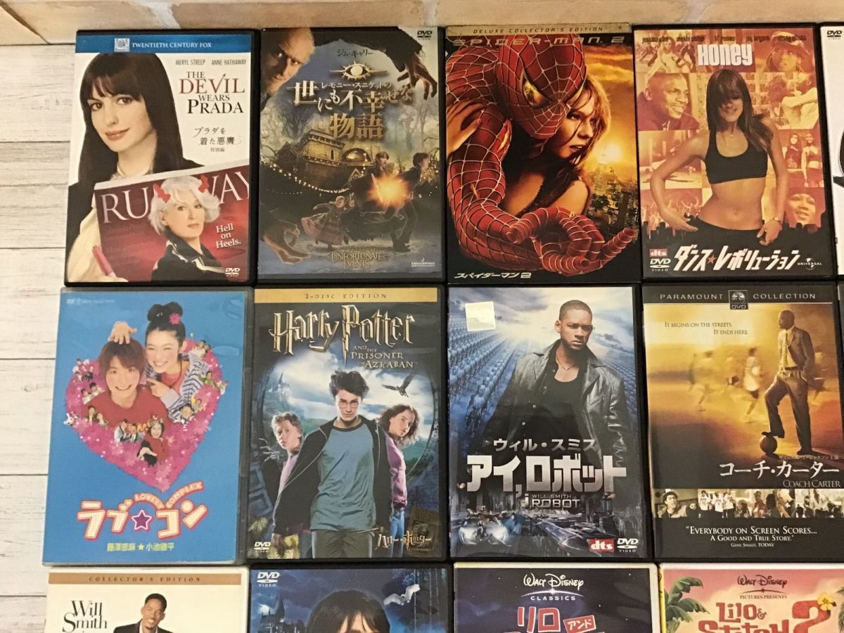 ジャンク処分 映画 Dvd スパイダーマン ハリーポッター プラダを着た悪魔 アイ ロボット 他 映画 売買されたオークション情報 Yahooの商品情報をアーカイブ公開 オークファン Aucfan Com