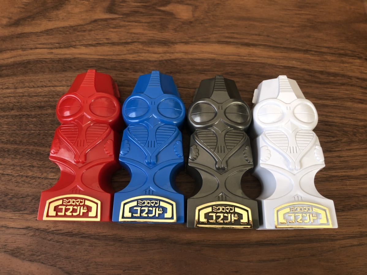 ミクロマン コマンド３号　4体セット