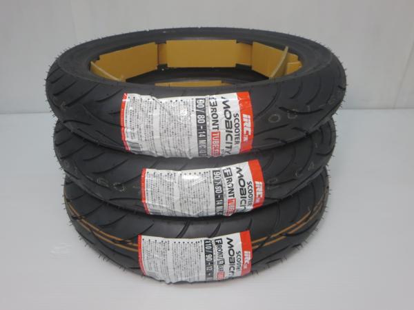 激安 IRC 90/80/14 2本 110/90/12 1本 トリシティ(スクーター、ミニバイク