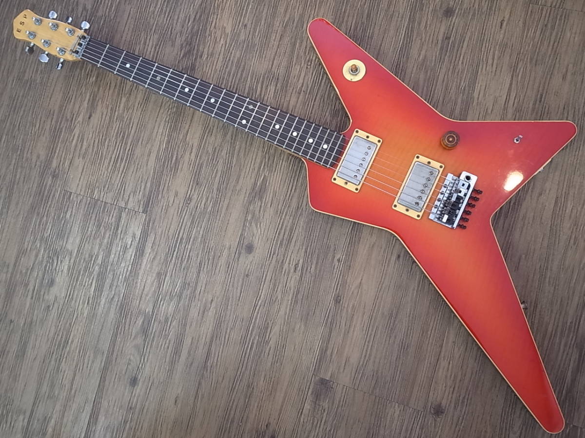不明、日本80年代製ランダムスター　ESP 高崎晃モデル❗ 稀少1980年代ESPランダムスターRAMDOM STAR(検)高崎晃Loudness初期