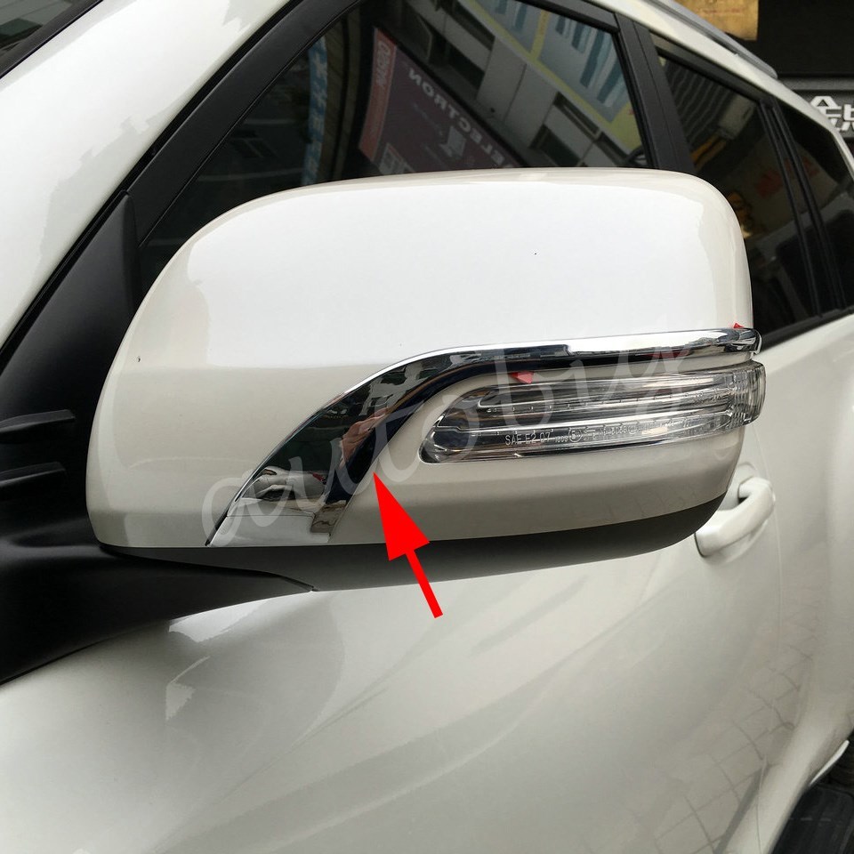 トヨタランドクルーザー LC200 2008-2019用 ABS製 クローム サイド