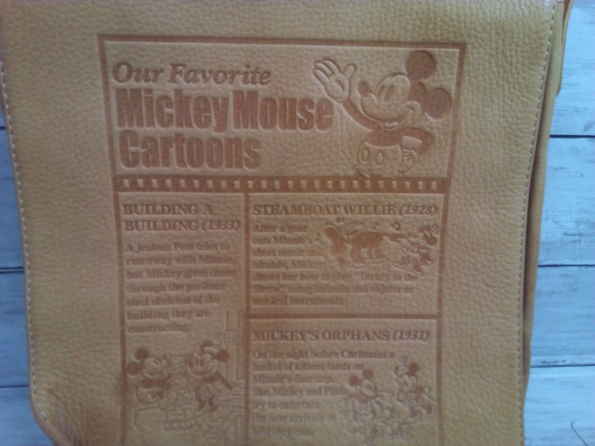 ディズニー Tdr キタムラコラボ ショルダーバッグ レザー キャメル 4c37 ディズニー 売買されたオークション情報 Yahooの商品情報をアーカイブ公開 オークファン Aucfan Com