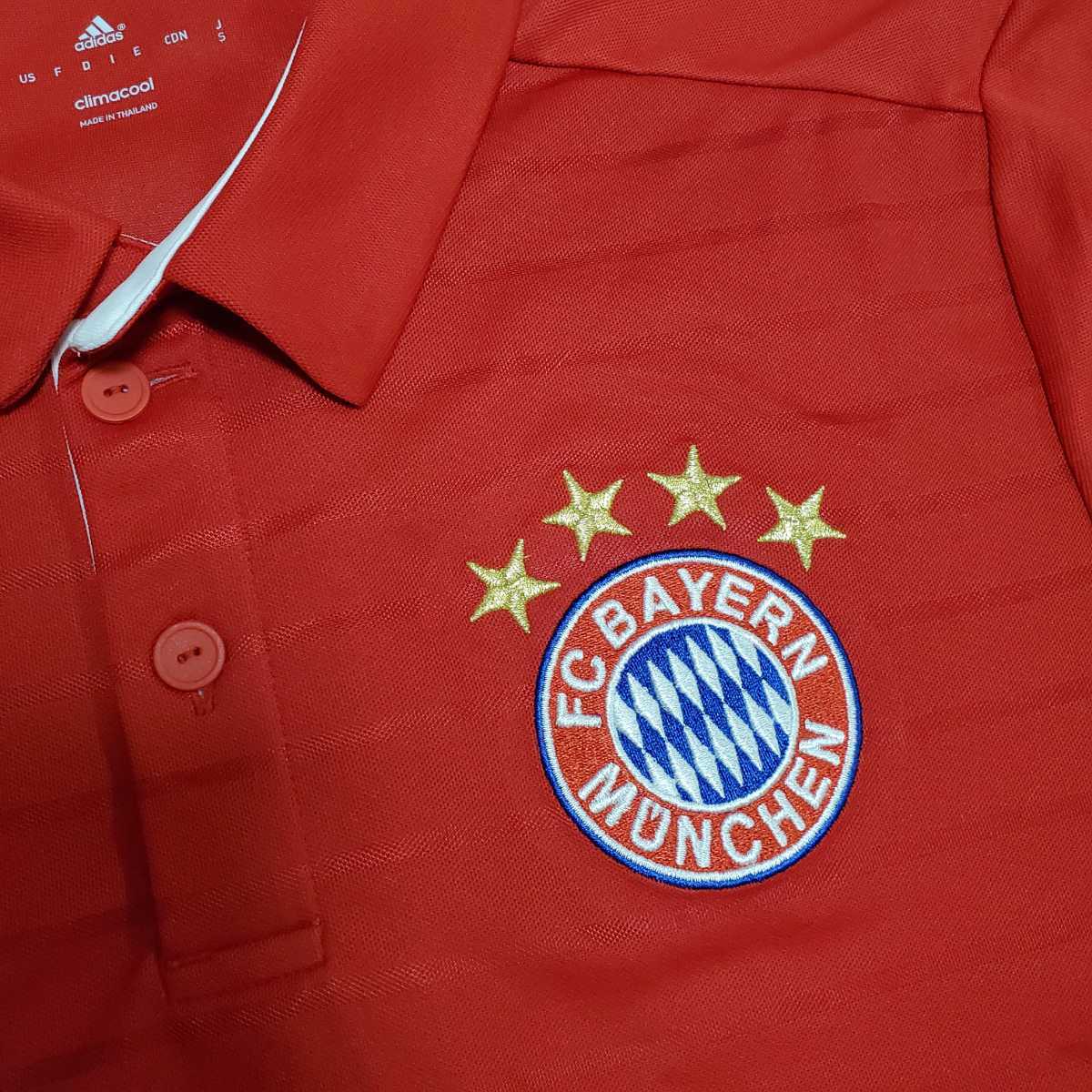 Adidas バイエルンミュンヘン アディダス 16 17 レプリカユニフォーム ホーム Ai0049 Size S ブンデスリーガ 売買されたオークション情報 Yahooの商品情報をアーカイブ公開 オークファン Aucfan Com