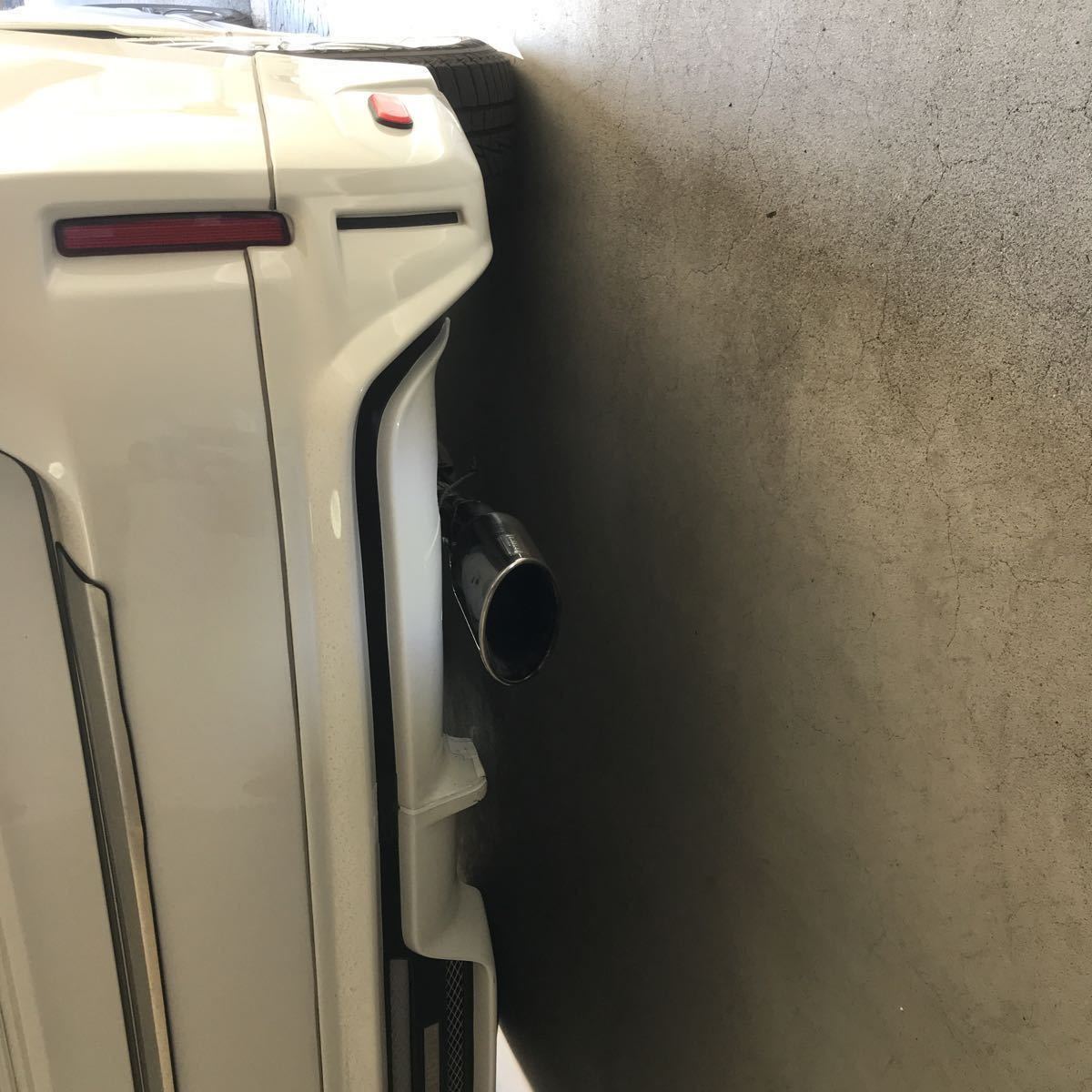 大口径　マフラーカッター下向き　REVERSE 送料無料_1