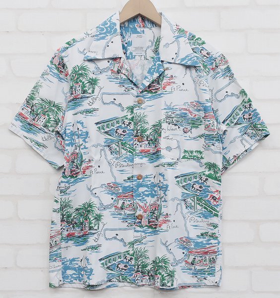 美品 visvim おしい DUKE SHIRT SUNSHINE 3 アロハ シャツ