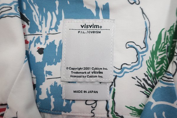 5T4397/visvim 15ss DUKE SHIRT SUNSHINE S/S 0115105011013 デューク  