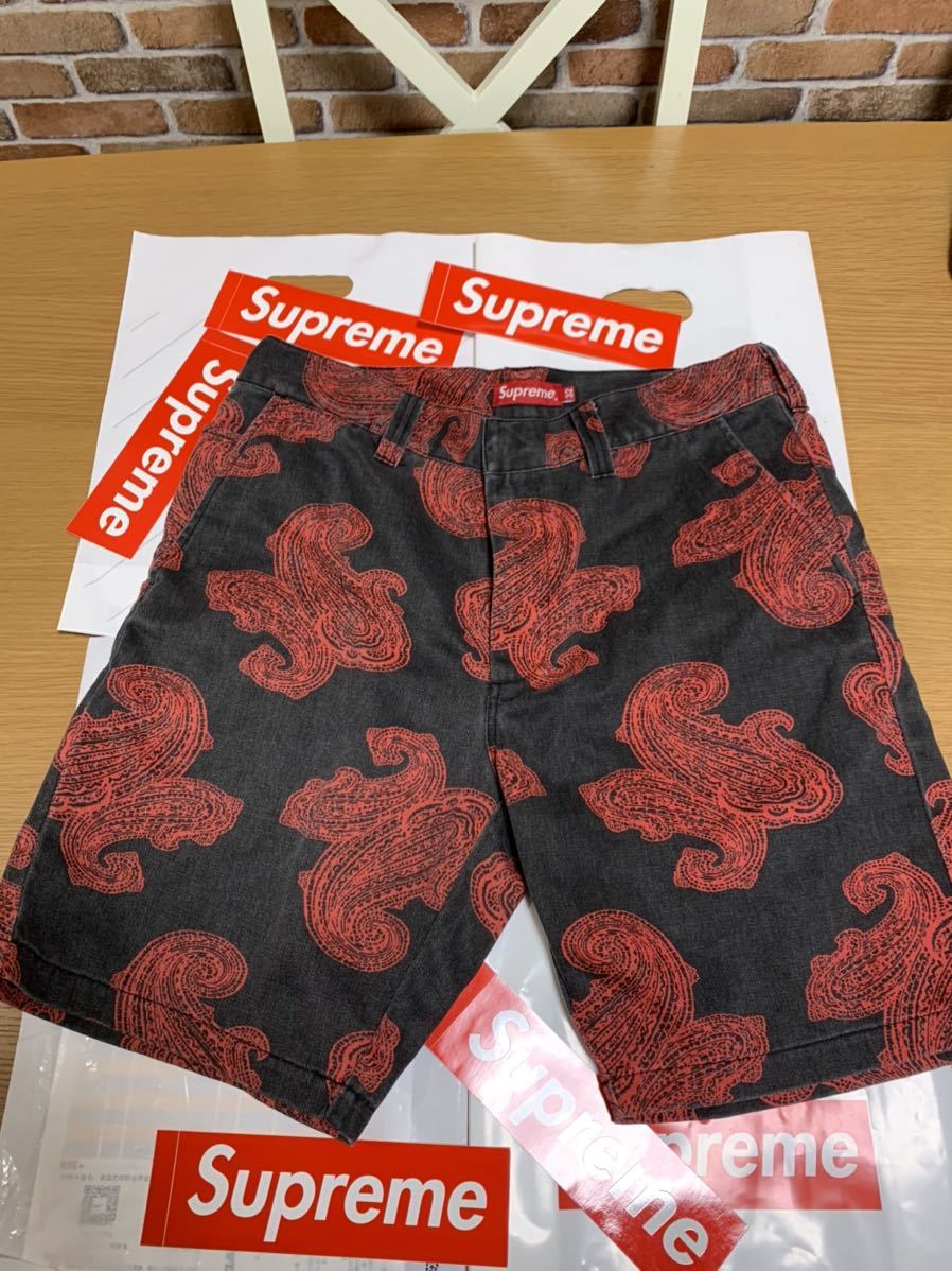Supreme ハーフパンツ サイズ32 カラー レッド ブラック 美 ボトムス 売買されたオークション情報 Yahooの商品情報をアーカイブ公開 オークファン Aucfan Com