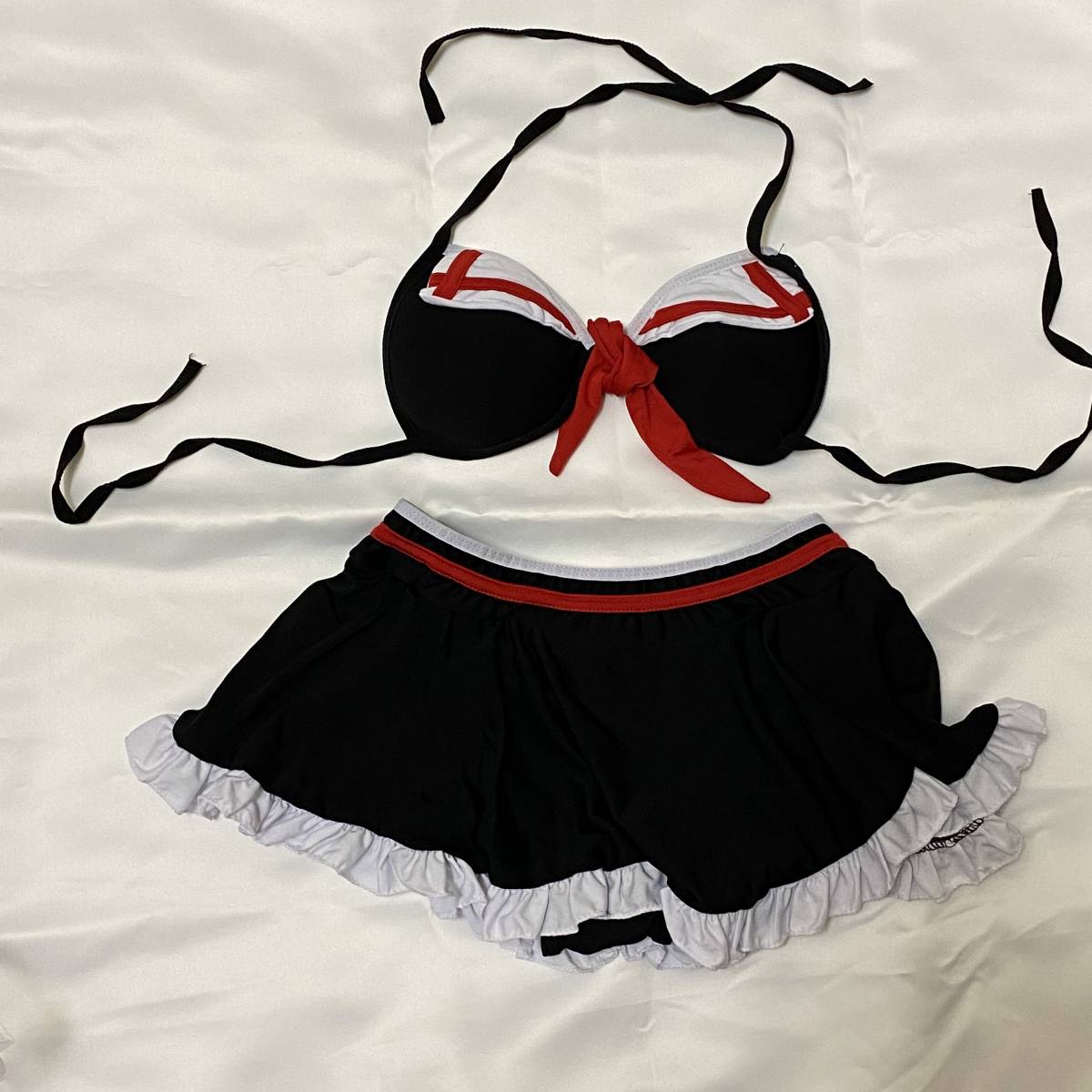 コスプレ衣装 艦隊これくしょん 白露型 水着 風 ビキニ 時雨 夕立 村雨 春雨 艦これ 艦娘 コスプレ衣装 売買されたオークション情報 Yahooの商品情報をアーカイブ公開 オークファン Aucfan Com