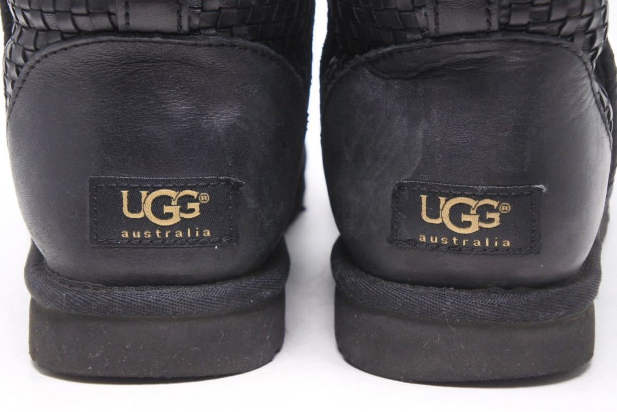 UGG アグ ブーツ ハイカット クラシック ミニ ウーブン ムートン UGG アグ ブーツ ハイカット クラシック ミニ ウーブン ムートン