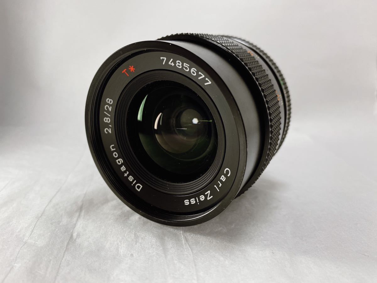 ☆外観極上品☆ コンタックス CONTAX Carl Zeiss Distagon 28mm F2.8 T