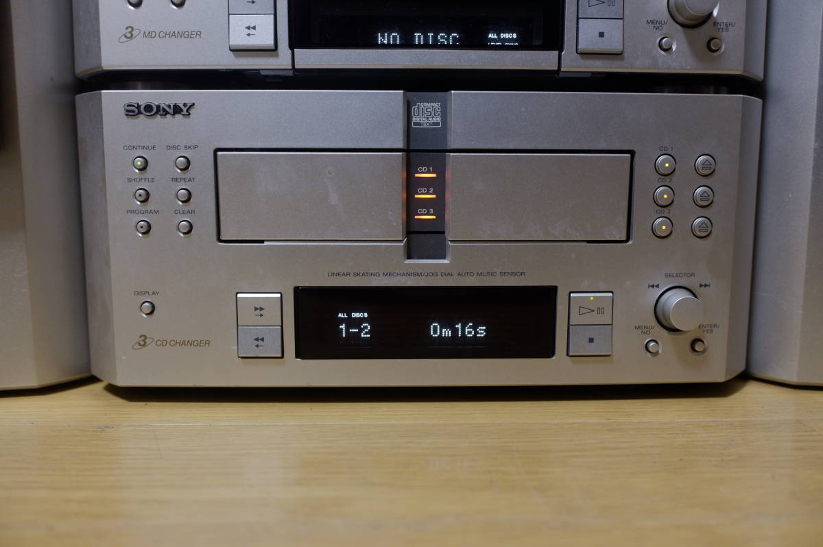 SONY ソニー オーディオ機器 DHC-MD717 ST-MS717 MDS-MS717 システム