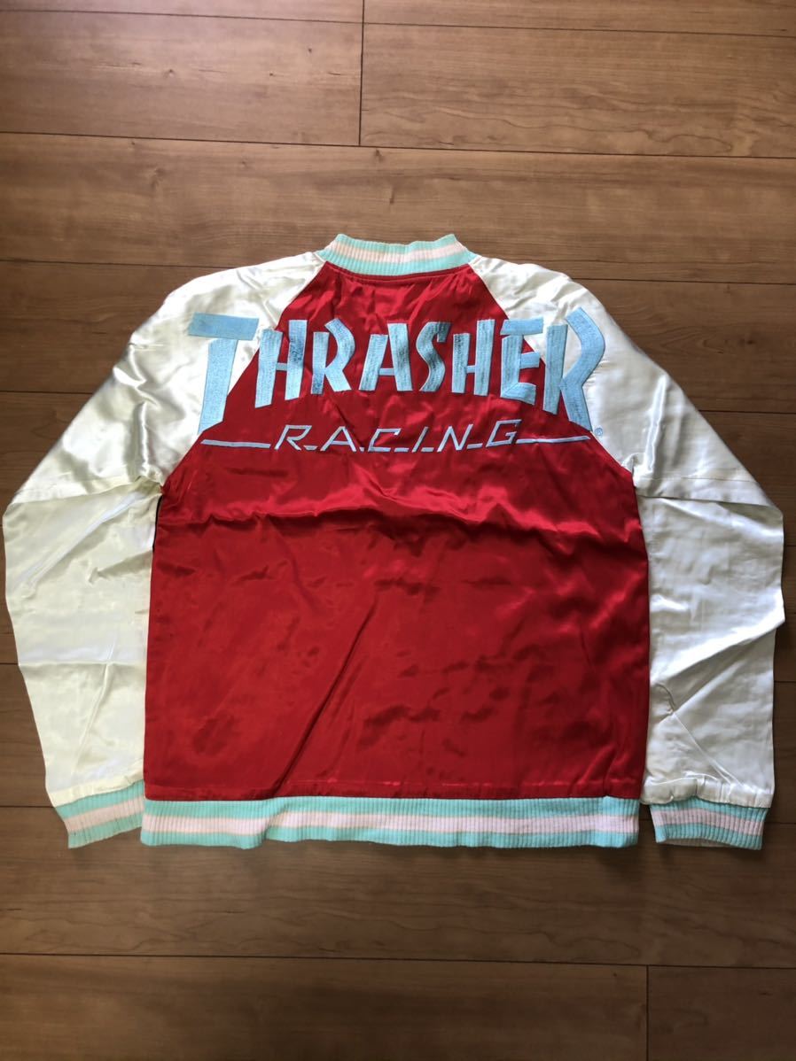 定価10万☆レア☆Shantii×Thrasher magazine リバーシブルスカジャン② 