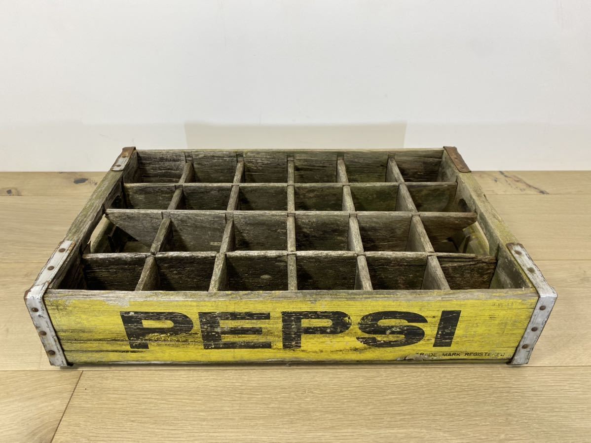 PEPSI 木箱 [ペプシ][ボトルケース][収納ボックス][ヴィンテージ