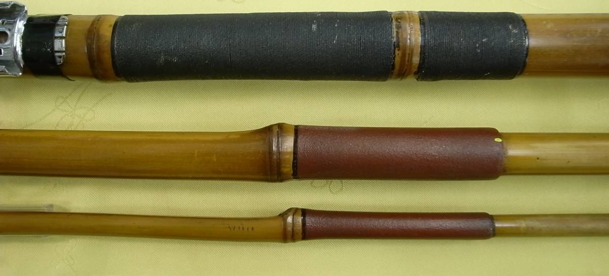 ★中古竹竿★石鯛竿★東作★全長約5.35ｍ/重量約1㎏/3本継★_3