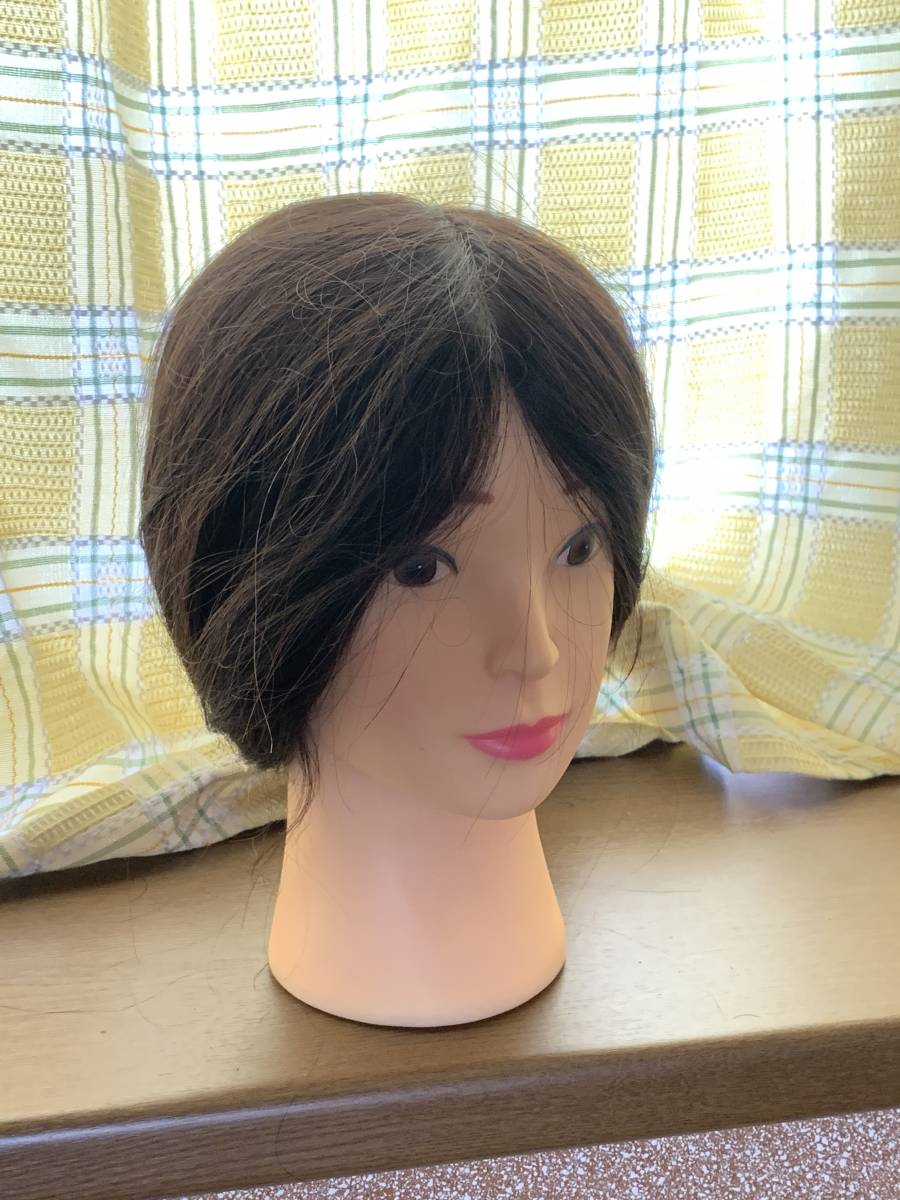 送料込 美容カット14個セット マネキン BELLA WIG ベラ・ウィッグ100％人毛
