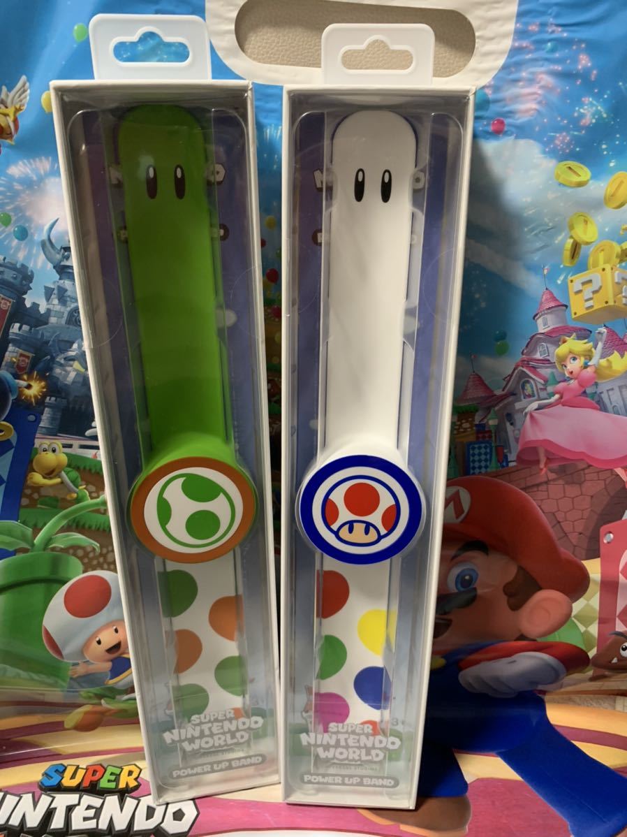 USJ パワーアップバンド ピーチ&ヨッシー&キノピオ パワーアップバンド